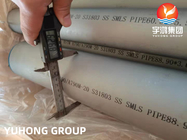 ASTM A790 UNS 31803 Ống thép liền mạch kép để sản xuất bột giấy và giấy