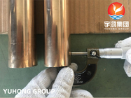 Đường ống không thắt thép đồng Nickel hợp kim ASTM B466 C70600 đơn vị làm mát