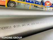 ASTM B407 UNS NO8811 ống không may hợp kim niken,tubo Aleación de Níquel