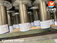 Hợp kim niken ép đùn ống G loại ASME SB163 N04400 25x2x9000MM Ống trao đổi nhiệt AL99.5