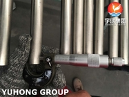 Bụi Titanium không may ASTM B338 Gr2 Gr9 Bụi Titanium ống xả ống trao đổi nhiệt