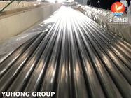 ASTM A249 / ASME SA249 TP321 ống hàn bề mặt lò sưởi sáng cho chất tụ