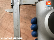 ASTM A815 WP32760-S Super Duplex Steel Equal Tee Butt Weld Fittings cho khử muối