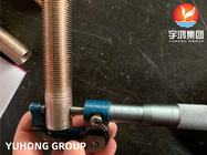Đồng đồng niken ống có vây thấp ASTM B111 UNS C70600 CuNi 90/10 cho máy trao đổi nhiệt ống vỏ