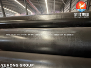 ASTM A53 API 5L Gr.B Black Coating Carbon Steel ERW Pipes cho thiết bị đường ống