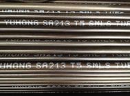 ASTM A213 / ASME SA213 Thép hợp kim T5 Dàn ống 1 &amp;quot;12 BWG 20FT, Nồi hơi và bộ trao đổi nhiệt