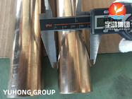 ASTM B466 C70600 / ASME SB466 Ống liền mạch hợp kim đồng niken cho thiết bị trao đổi nhiệt / sử dụng hàng hải.