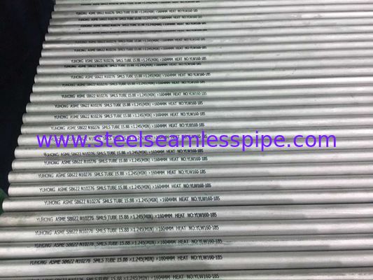 Ống Hastelloy, ASTM B622 / B619 / B626 UNS N10276 (C-276 / 2.4819) 6 "SCH40S 6M 100% ET &amp; HT