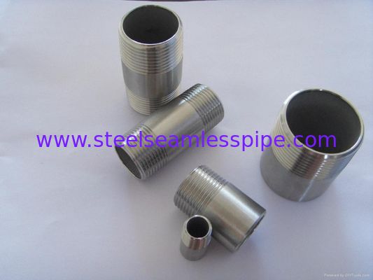 Butt Weld, phụ kiện, Niken hợp kim ống núm vú, không gỉ thép ống núm vú, ống núm vú, núm vú Hex, khuôn ép sắt núm vú