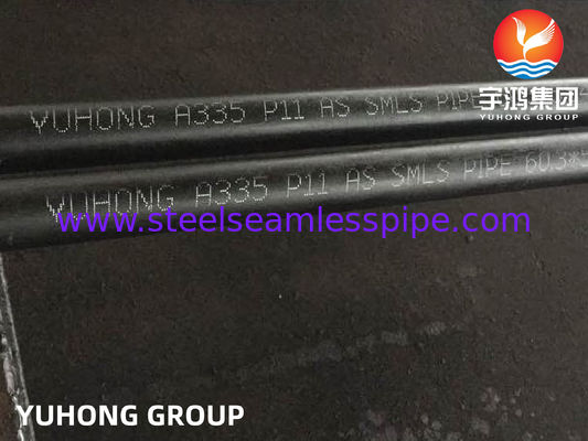 HỢP KIM THÉP ỐNG KHÔNG GỈ ASTM A335 P11 P22 P5 P9 SƠN ĐEN BA