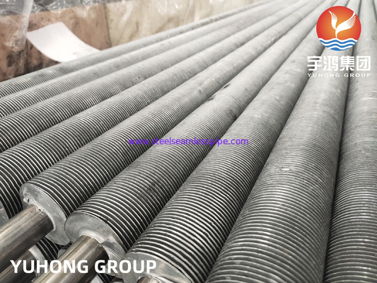 ASME SA249 TP304 Bụi vây ép thép không gỉ cho máy thay đổi nhiệt máy làm mát không khí