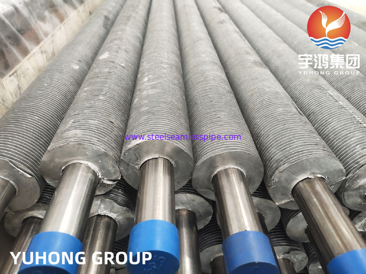 ASME SA249 TP304 Bụi vây ép thép không gỉ cho máy thay đổi nhiệt máy làm mát không khí