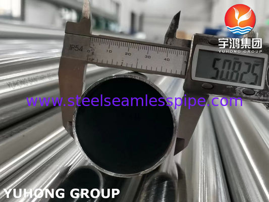 Thép không gỉ ống vệ sinh liền mạch ASTM A270 TP316L 320 Grit đánh bóng bên ngoài