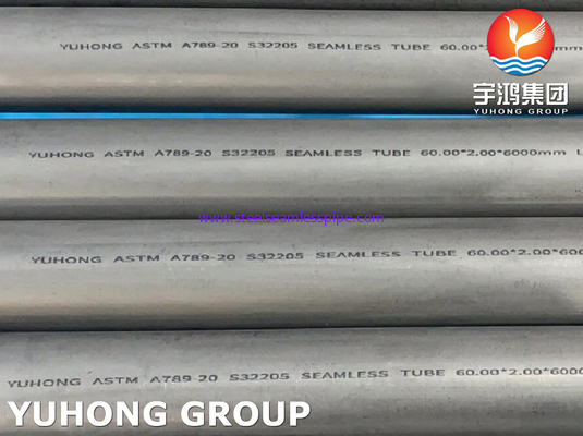 Độ cứng tốt ASTM A789 S32205  Duplex 2205 1.4462 Dàn ống