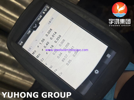 ASTM A335 P9 ống thép hợp kim nhiệt độ cao cho máy trao đổi nhiệt sơn màu đen