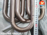 ASTM B111 C70600 Ống liền mạch Hợp kim đồng niken 90/10 U uốn ống