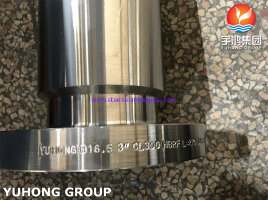 Thép không gỉ cổ dài WNRF FLANGE,A182 F321 B16.5 CLASS 300