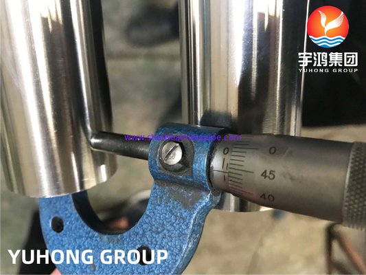 ASTM A270 TP304 ống hàn thép không gỉ, xử lý sưởi sáng được sử dụng trong các ứng dụng vệ sinh