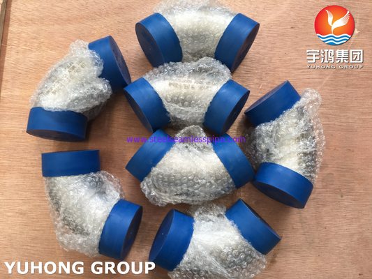 ASTM B366 WP904L khuỷu tay 90 độ thép không gỉ Buttweld Fitting ASME B16.9