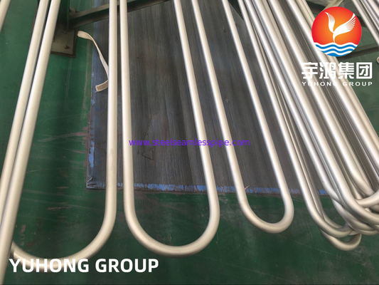 ASME SB444 Inconel 625 / UNS N06625 Thép hợp kim niken U uốn ống liền mạch