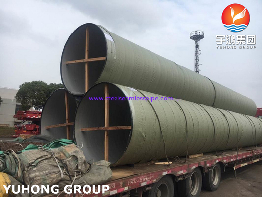 ASTM A928 CL.1 UNS S32205 S32750 ống hàn bằng thép không gỉ kép