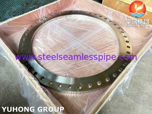 Mặt bích trượt ASTM A240 SS904L với mặt phẳng AWWA C207 và kích thước tùy chỉnh