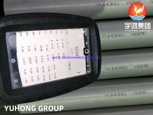 ASME SA213 TP347H 1.4961 Bụi nén không thô