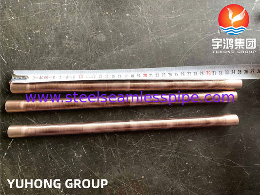 Bơm đồng hợp kim - Loại vây thấp, B111 C70600 O61 cu70/ni30 Đồng hợp kim cho máy làm mát không khí