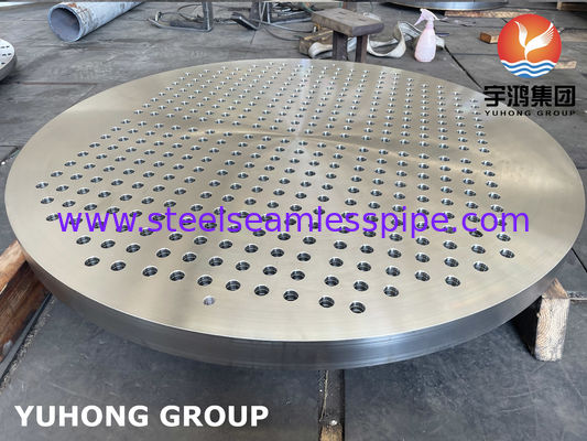 Tấm ống bằng thép không gỉ ASTM A182 F316L cho bộ trao đổi nhiệt vỏ và ống