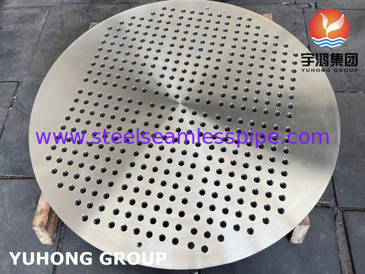 Tấm ống bằng thép không gỉ ASTM A182 F316L cho bộ trao đổi nhiệt vỏ và ống