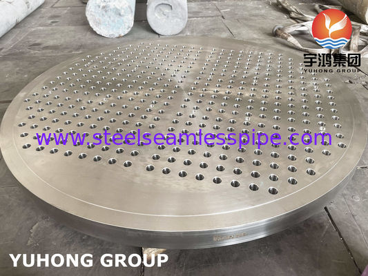 Tấm ống bằng thép không gỉ ASTM A182 F316L cho bộ trao đổi nhiệt vỏ và ống