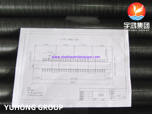 ASTM A179 sẽ được tạo ra ống loại L với vây nhôm cho máy làm mát không khí