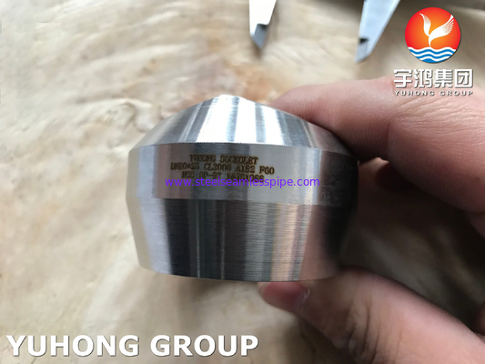 Đường gầm thép Duplex A182 F60 / S32205 được rèn và phù hợp với MSS SP-97