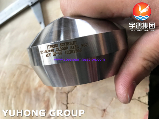 Đường gầm thép Duplex A182 F60 / S32205 được rèn và phù hợp với MSS SP-97