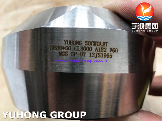 Đường gầm thép Duplex A182 F60 / S32205 được rèn và phù hợp với MSS SP-97