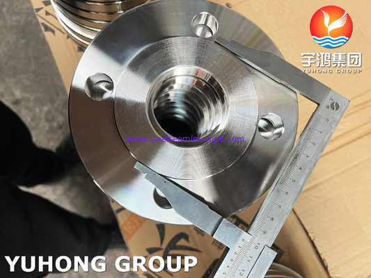 BS4504 (EN 1092-1) F316L Vòng vít thép không gỉ, BSPP Thread PN16 loại rèn
