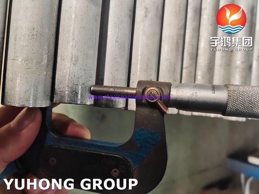 Ống thép không gỉ kép ASTM A789 S31804 1.4462 2205 cho nồi hơi