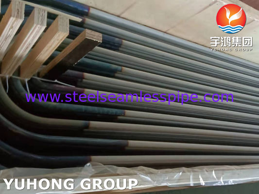 Ống trao đổi nhiệt U-bend bằng thép không gỉ ASTM A213 TP317L, kiểm tra dòng điện xoáy 100%