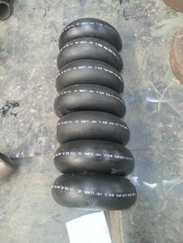 Carbon thép buttweld phụ kiện dài bán kính 180 Return uốn, Đen Tranh