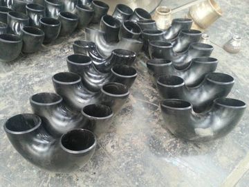 Carbon thép buttweld phụ kiện dài bán kính 180 Return uốn, Đen Tranh