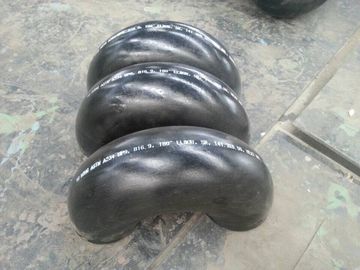 Carbon thép buttweld phụ kiện dài bán kính 180 Return uốn, Đen Tranh