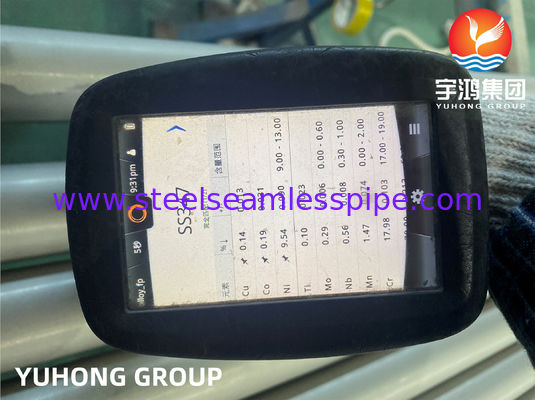 ASTM A213 TP347H Bụi không may thép không gỉ cho các ứng dụng trao đổi nhiệt và nồi hơi có khả năng chống ăn mòn và ổn định ở nhiệt độ cao