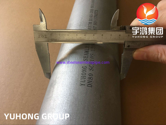 ASTM B165 Monel 400 N04400 ống hợp kim niken liền mạch cho nước biển