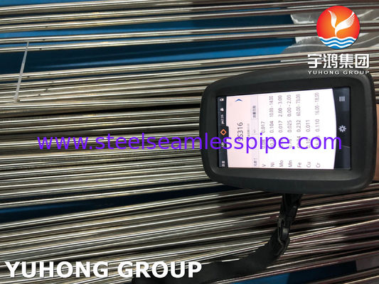 ASTM A270 TP316L Sanitary Stainless Steel Seamless Pipe U Bend cho ngành công nghiệp sữa và thực phẩm