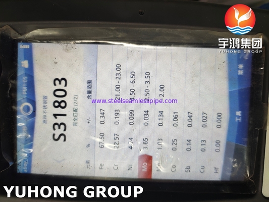 ASTM A789 S31803 / 2205 Ống thép không gỉ kép cho ứng dụng chung