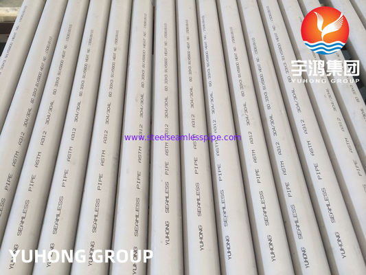 ASTM A312 TP304L Bụi không may thép không gỉ cho thực phẩm và đồ uống