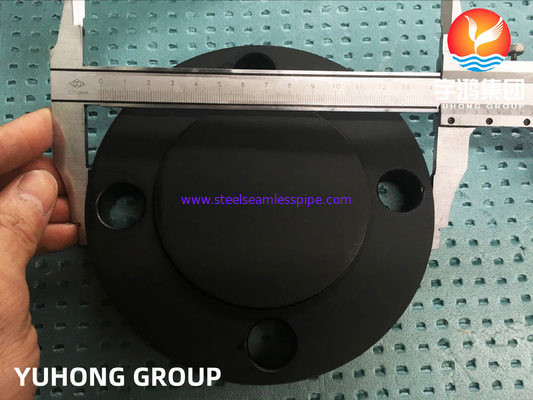 A105 Thép carbon thấp Blind Flange, được rèn và chuẩn hóa, ASME B16.5 / EN1092-1, được sử dụng trong đường ống dẫn dầu và khí