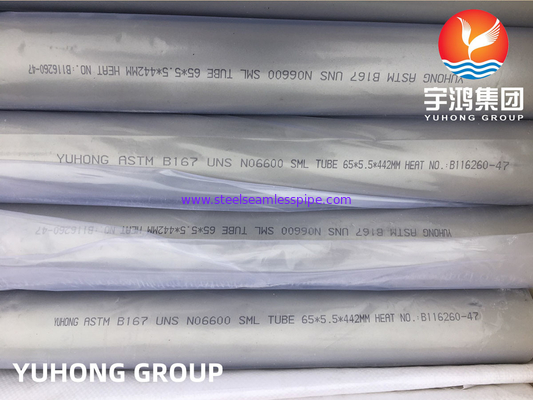 ASTM B167 Inconel 600 N06600 Nickel hợp kim ống và ống liền mạch