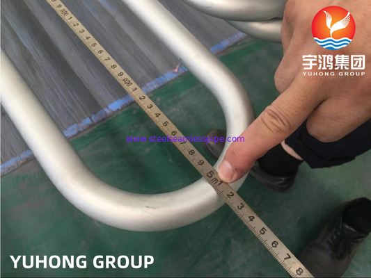 Kháng ăn mòn ASTM B444 N06625 ống cong U liền mạch Inconel