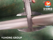 Ống trao đổi nhiệt ống hàn thép không gỉ ASTM A249 TP304L / UNS S30403